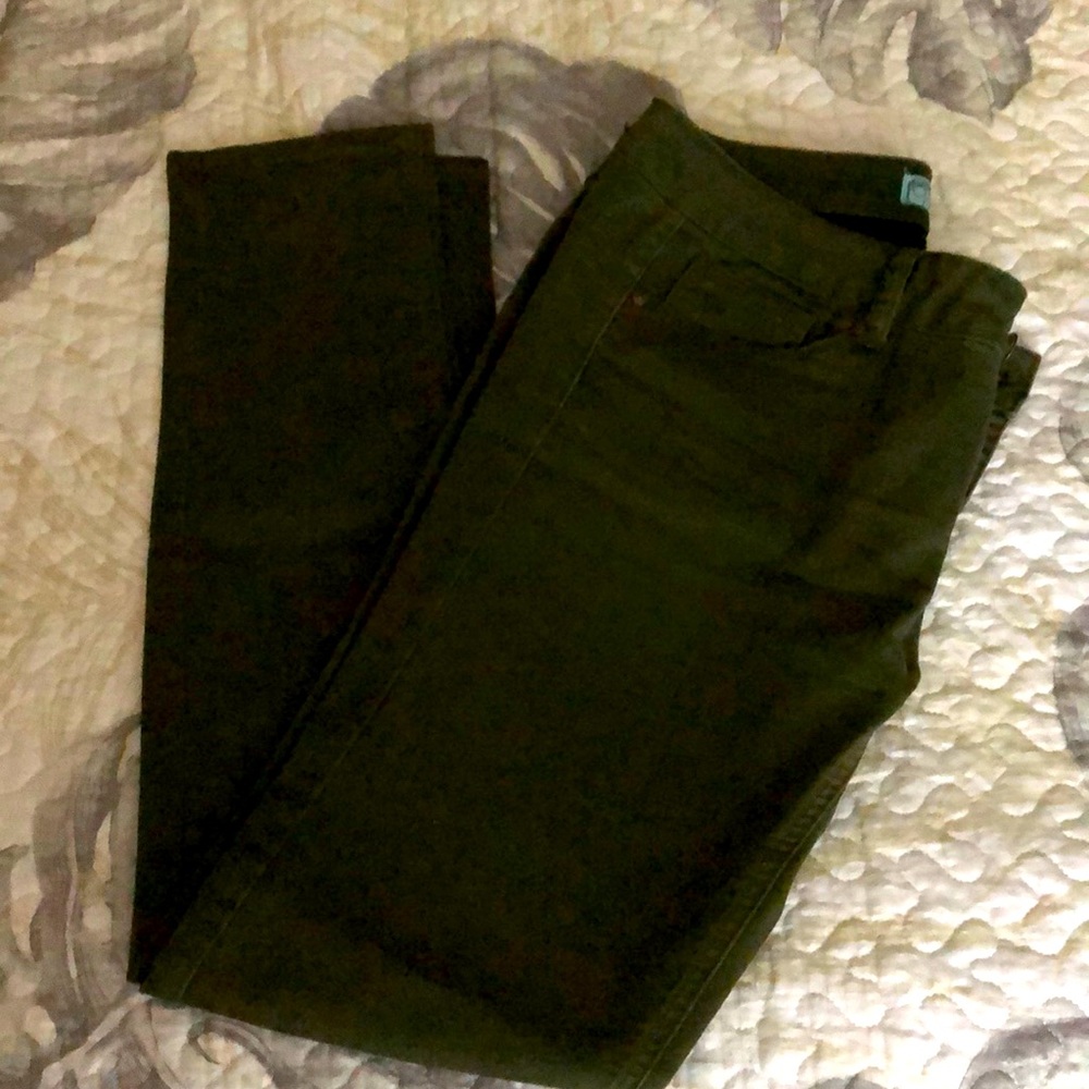 Hunter green jeans